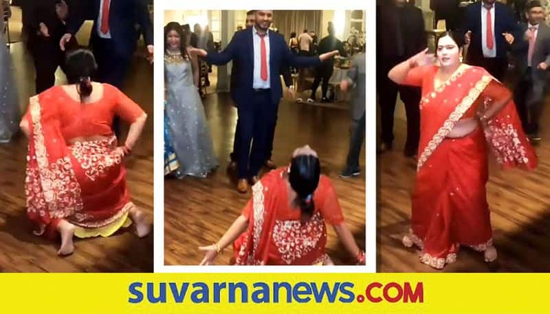 saree clad Womans energetic dance on Hrithik Roshans Bang Bang song goes VIRAL akb