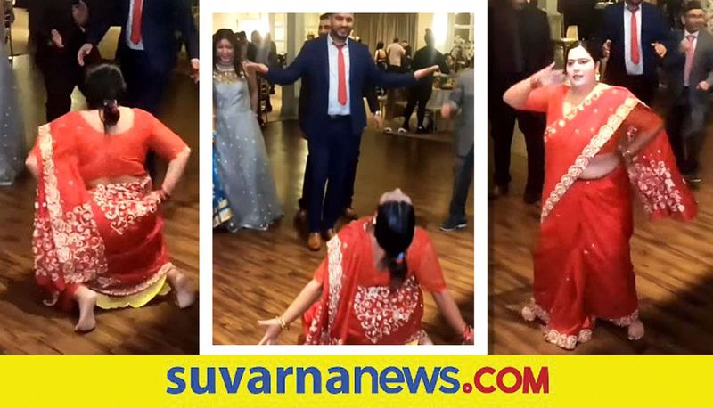 saree clad Womans energetic dance on Hrithik Roshans Bang Bang song goes VIRAL akb