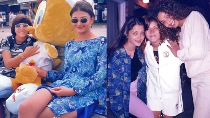 Aishwarya Rai कभी दिखती थीं ऐसी, 22 साल पहले रिलीज हुई इस फिल्म के सेट से सामने आईं रेयर PHOTOS