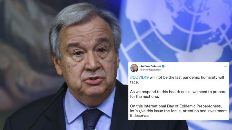 Corona is not the last plague the world encounters The UN is warning that a lot more is coming General Secretary Antonio Guterres