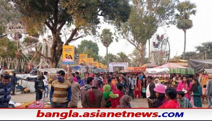 Poush Mela 2021: কিরীটেশ্বরীতে শুরু জমজমাট পৌষ মেলা, কলকাতা সহ একাধিক জেলা থেকে পাড়ি ভক্তদের