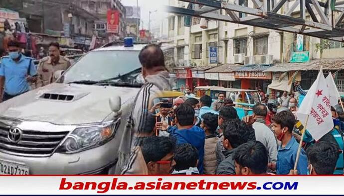 APC College Protest: মধ্যমগ্রাম ফ্লাইওভারের নীচে ধুন্ধুমার, মুকুল রায়ের গাড়ি আটকে বিক্ষোভ SFI-এর