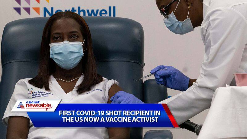 First COVID-19 shot recipient in the United States nurse sandra lindsay is now a vaccine activist