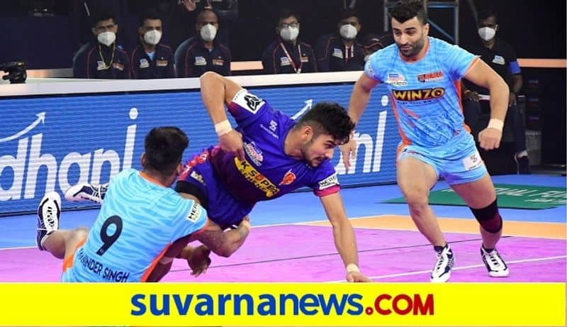 Dabang Delhi avenge 2019 final defeat vs Bengal Warriors  UP Yoddha and Gujarat Giants play out thrilling tie in Pro Kabaddi League