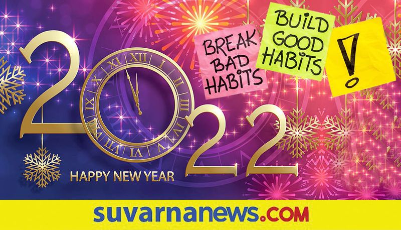 New Year Quit Bad Habits to  begin a new healthy life