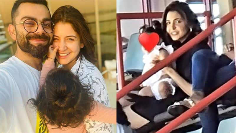 Virat Anushka Daughter Vamika Face revealed despite Couple Request privacy