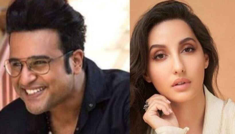The Kapil Sharma Show: Krushna Abhishek flirts with Nora Fatehi [Video]
