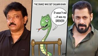 Did Ram Gopal Varma mock Salman Khan over snake bite incident with his infamous hit-and-run case? Read this