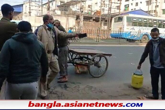 উদ্ধার হওয়া বোম ব্যাগে ভরে ভ্যানে করে পাঠালেন কর্তব্যরত পুলিশ কর্মী, মাথায় হাত মধ্যমগ্রামবাসীর