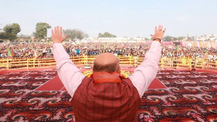 अयोध्या में शाह बोले- अखिलेश की दूसरी पीढ़ी भी ट्रिपल तलाक पर कानून को हटा नहीं सकती