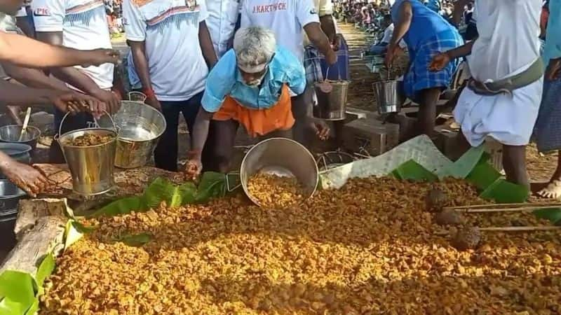 Ban on women Miraculous festival attended only by men Strange incident near Madurai