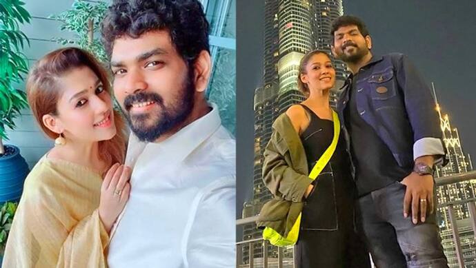 Nayanthara ने ब्वॉयफ्रेंड विग्नेश शिवन के साथ मनाया New Year, Burj Khalifa के सामने दिखा कपल