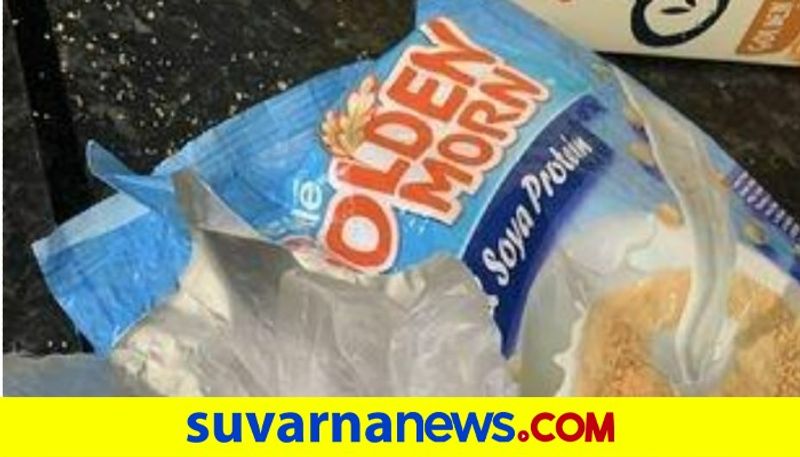 huge bag of crystal meth in childrens breakfast cereal at UK mom shocked akb