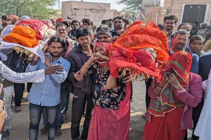 प्रेम ऐसा कि मौत भी नहीं कर पाई जुदा..पति की मौत के चंद मिनट बाद पत्नी ने भी छोड़ी दुनिया,एक साथ अंतिम संस्कार