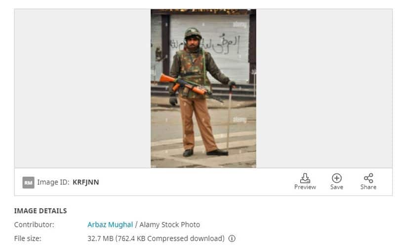 CRPF 2011vs 2022 Photos Shared on Social Media spreading misinformation mnj