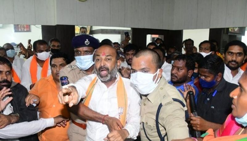 Bandi Sanjay Arrest :BJP To Conduct Candle Rally in Telangana