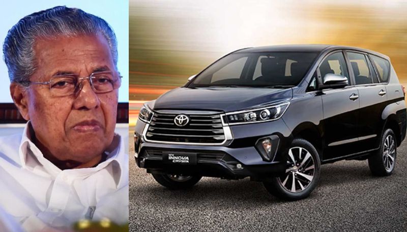 Story of black color Toyota Innova Crysta of CM Pinarayi Vijayan