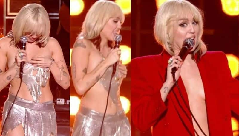 Miley Cyrus Handling of Wardrobe Malfunction in viral video