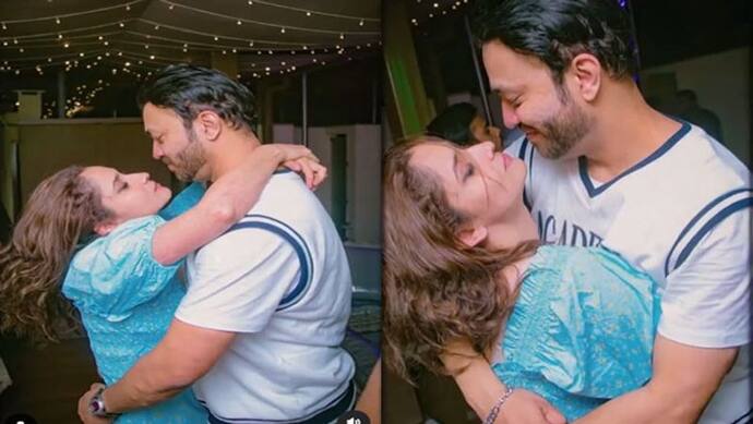 Ankita Lokhande और Vicky Jain बाहों में बाहें डाल इश्क फरमाते आए नजर, Video देख फैंस लेने लगे मजे