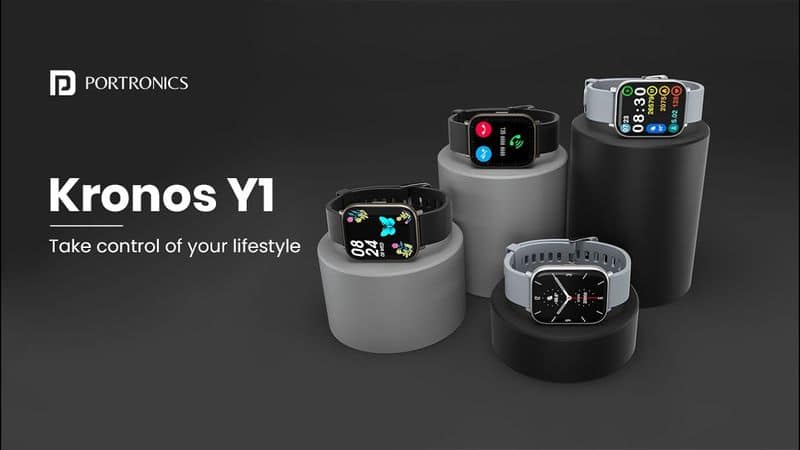 Portronics Kronos Y1 Smartwatch: Smartwatch with Bluetooth Calling Launched in India