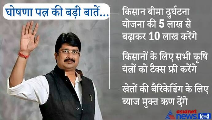 22 दावों के साथ Raja Bhaiya ने जारी किया घोषणा पत्र, 11 प्रत्याशियों की लिस्ट भी किया जारी