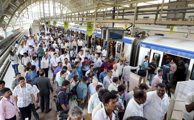 Chennai Metro train ticketing system is now introduced through WhatsApp KAK