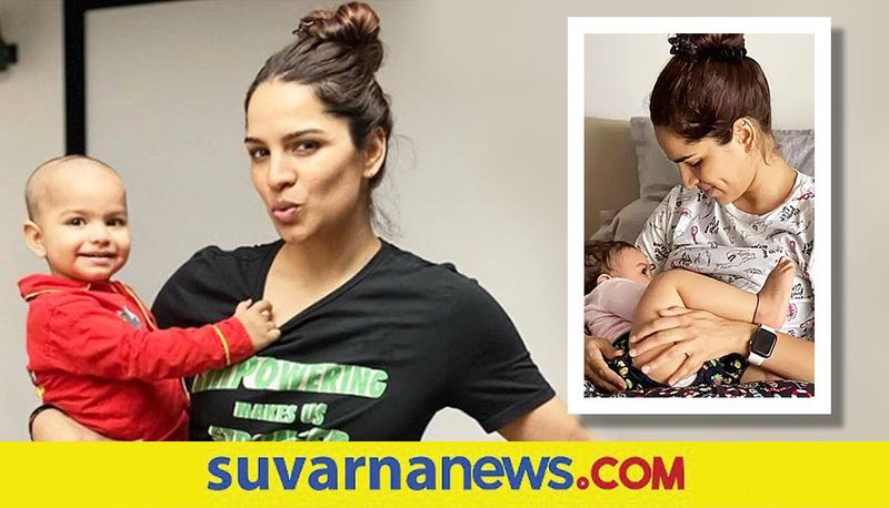 Covid positive Shikha Singh opens up about breastfeeding struggles akb