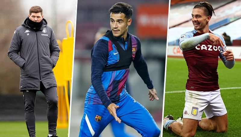 Football EPL 2021-22 Will Philippe Coutinho fill the Jack Grealish void as he reunites with Aston Villa boss Steven Gerrard