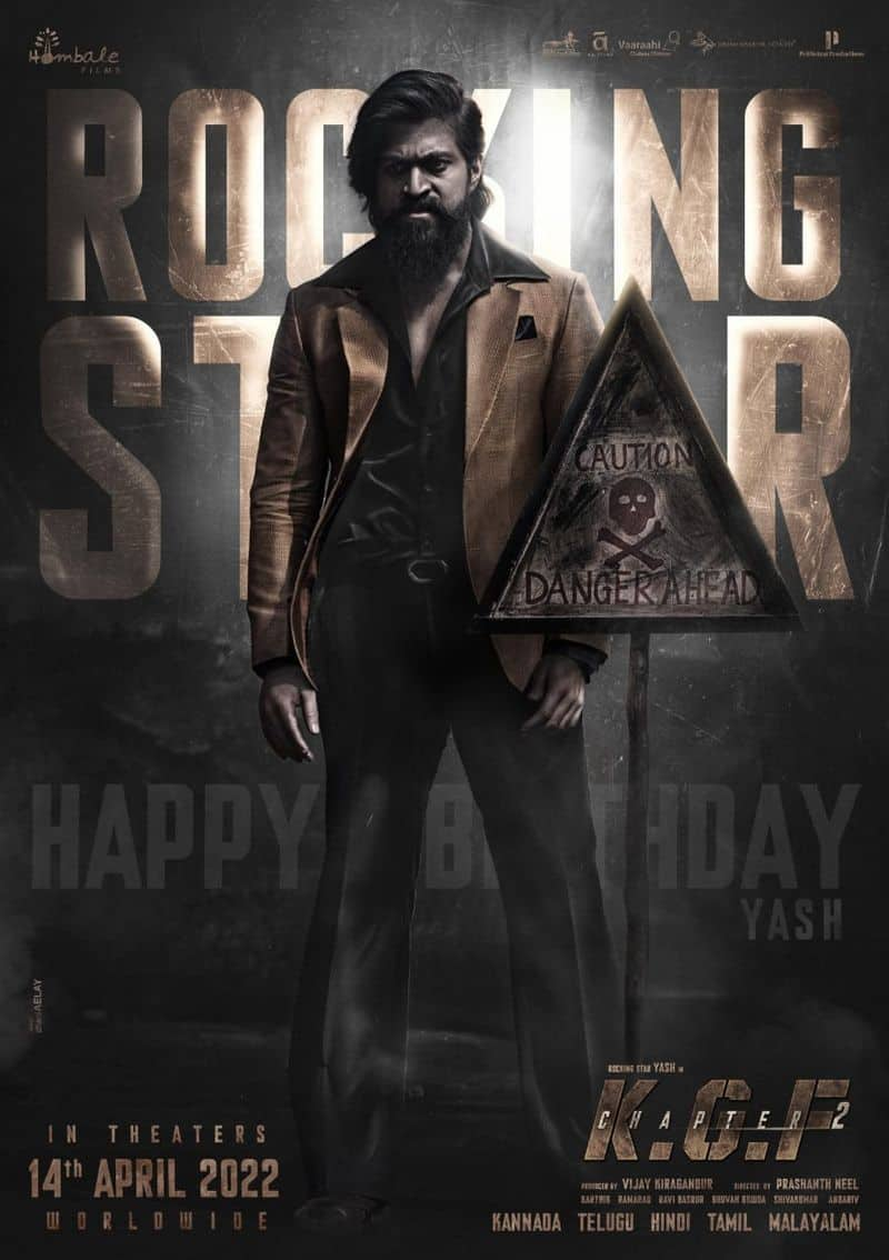 Yash Starrer KGF Chapter 2 Film Trailer Will be Released in March 27th gvd