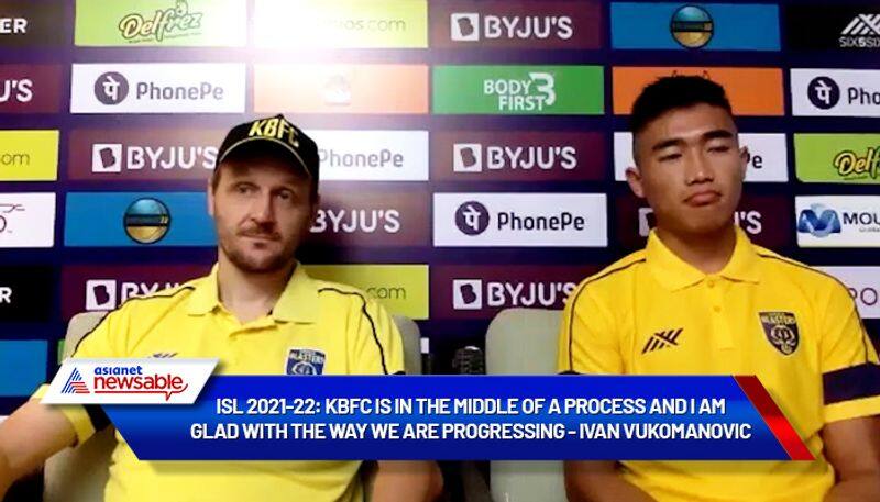 Indian Super League, ISL 2021-22, KBFC vs HFC: Kerala Blasters is in the middle of a process; glad about the way we are progressing - Ivan Vukomanovic-ayh