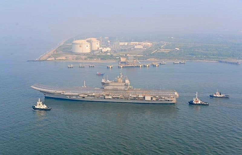 Aircraft Carrier Vikrant successfully completes third sea trial