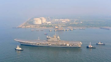 Aircraft Carrier Vikrant sets off for third phase of sea trials