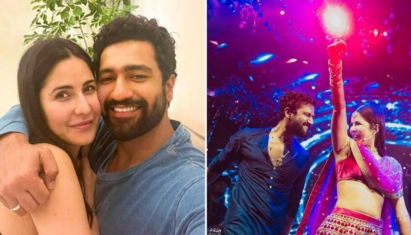 Vicky Kaushal shares new picture with Katrina Kaif on their one-month anniversary. Is it from their Sangeet? drb