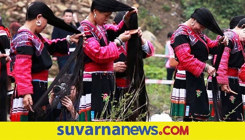 These women have 5-7 feet long hair in China