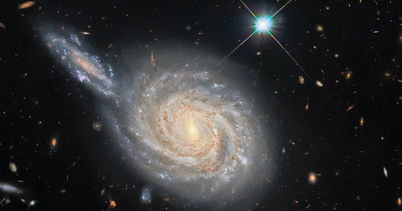 NASA Shares Photo of Two Seemingly Colliding Galaxies Captured by Hubble