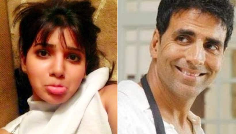 Watch Akshay Kumar enters Samantha Ruth Prabhu house for 'chatpata' meeting; later actress calls cops