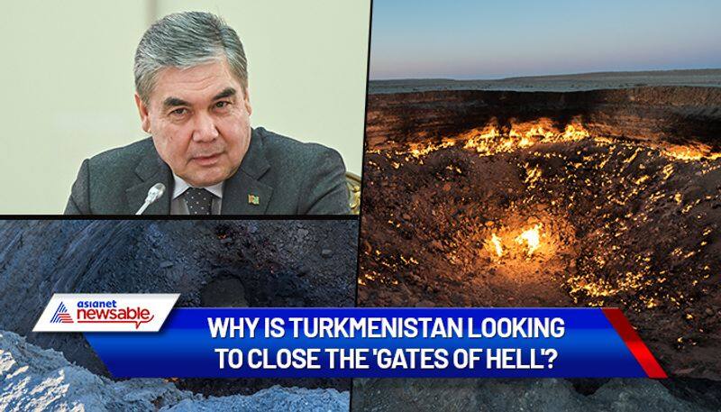 After half a century Turkmenistan wants to close Gates of Hell blazing crater heres why