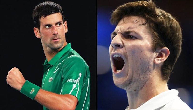 tennis Australian Open 2022 novak Djokovic drawn against countryman Miomir Kecmanovic despite uncertainty over visa status