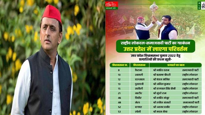 UP Election 2022: SP-RLD गठबंधन ने जारी की 29 प्रत्याशियों की पहली लिस्ट, देखिए पूरी सूची