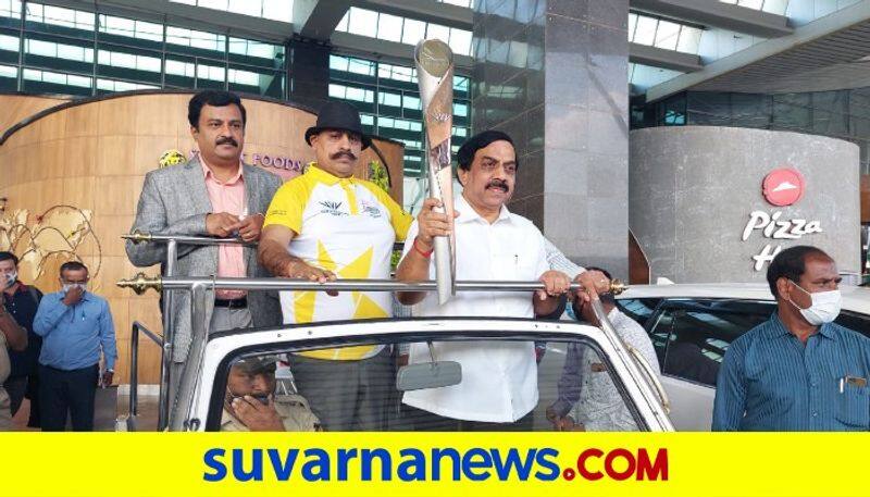 Birmingham Commonwealth Games Queens Baton arrives in Bengaluru kvn