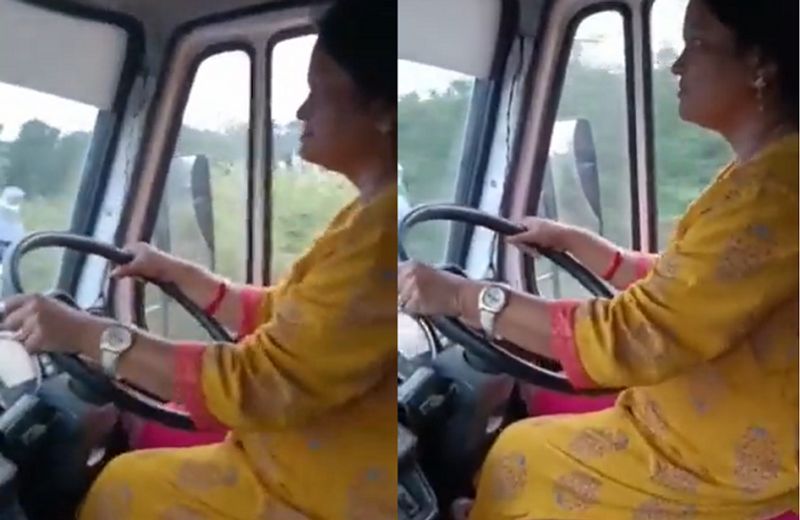 Women passenger drives bus around 10 km to provide medical aid to driver who suffered from seizure ckm