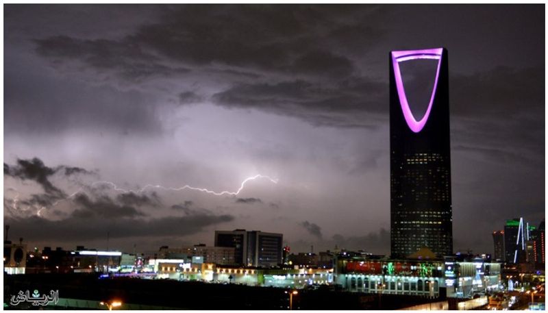 Heavy Rain in Saudi Arabia