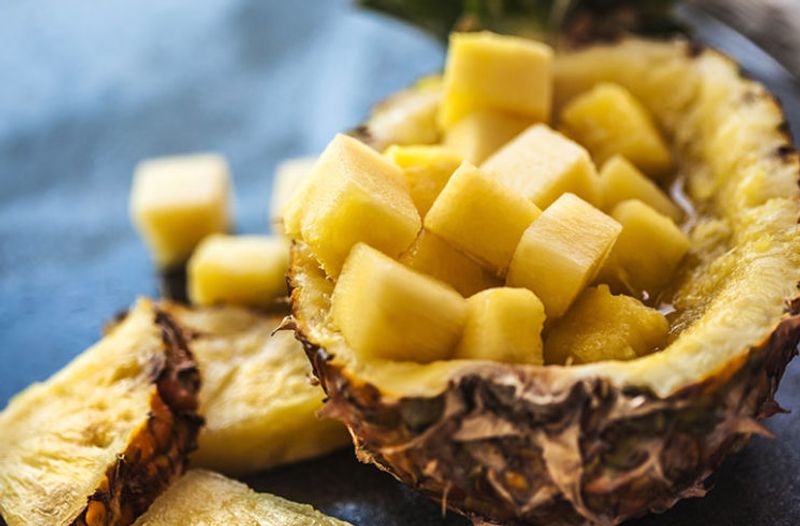 pineapple can induce hair growth hyp