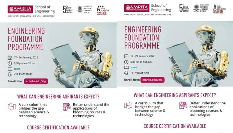 Amrita Vishwa Vidyapeetham Engineering Foundation Program