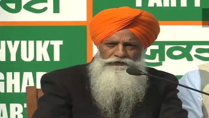 We created a pro Congress atmosphere in Haryana Says Gurnam Singh Charuni gvd