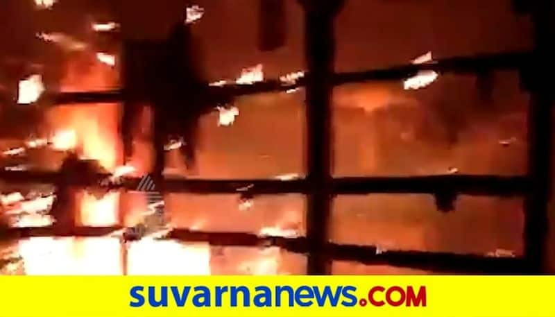 Belagavi Farmers Rescues Cattle From Fire Video Goes Viral