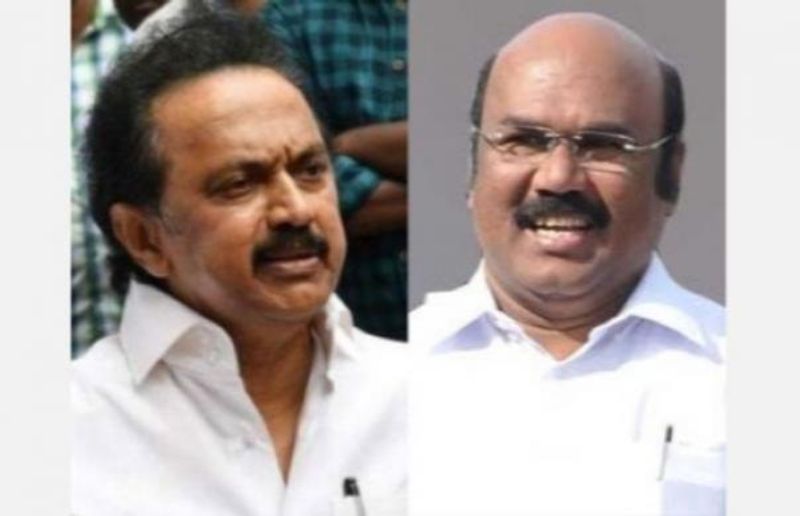 If you turn on the TV,  Stalin .. came, went, repeat .. ex minister Jayakumar slam dmk president.!