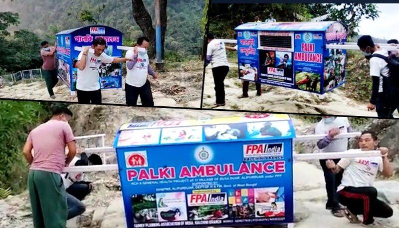 Heard of the Palki ambulance service of north Bengal?