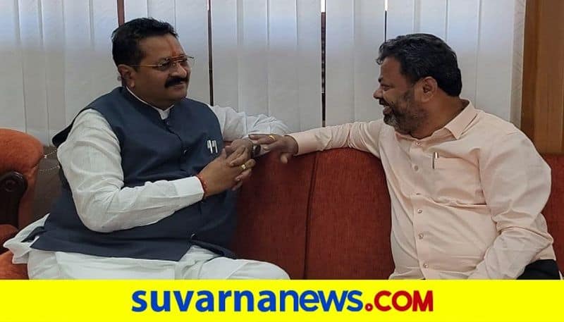 Former Minister MP Renukacharya Slams Vijayapura BJP MLA Basanagouda Patil Yatnal grg 