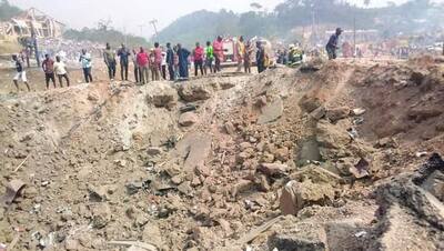 Ghana blast: बाइक से टकराते ही ट्रक से उठी चिंगारी; ड्राइवर लोगों को भगाने चीखा, तब तक हो चुका था ब्लास्ट